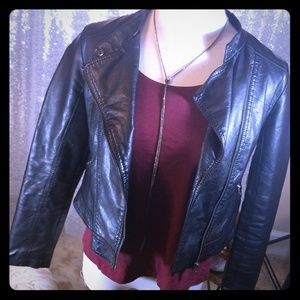Forever 21 Leather Jacket (L)